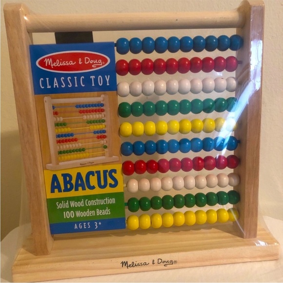 Melissa and Doug Wooden Abacus - Picture 1 of 4